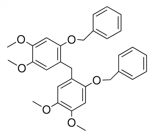 2-Benzyloxy-4,5-dimethoxybenzaldehyde structure, CAS 14382-86-6