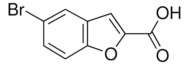 5-bromo-1-benzofuran-2-carboxylicacid structure, CAS 10242-11-2