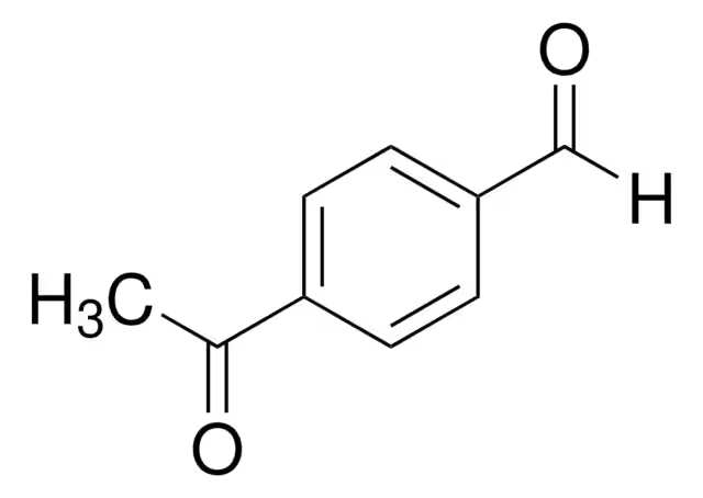4-Acetylbenzaldehyde structure, CAS 3457-45-2