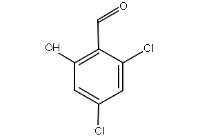 2,4-Dichloro-6-hydroxybenzaldehyde structure, CAS 78443-72-8