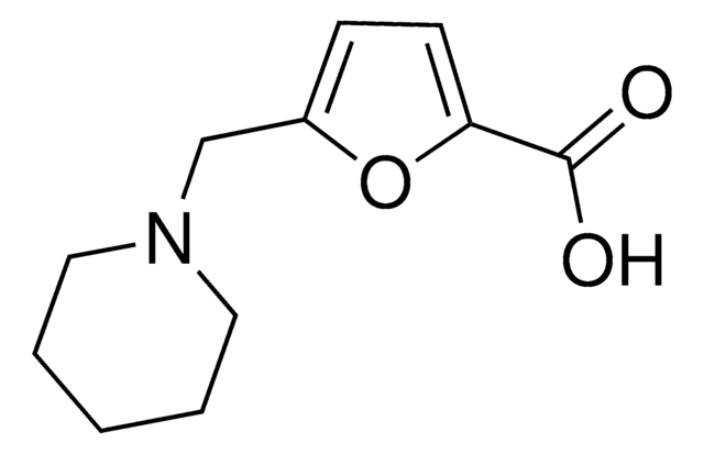 5-Piperidin-1-ylmethyl-furan-2-carboxylicacid structure, CAS 301353-36-6