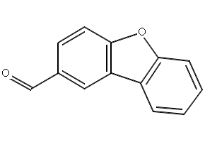 Dibenzofuran-2-carboxaldehyde structure, CAS 5397-82-0