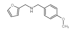 Furan-2-Ylmethyl-(4-Methoxy-Benzyl)-Amine structure, CAS 225236-03-3