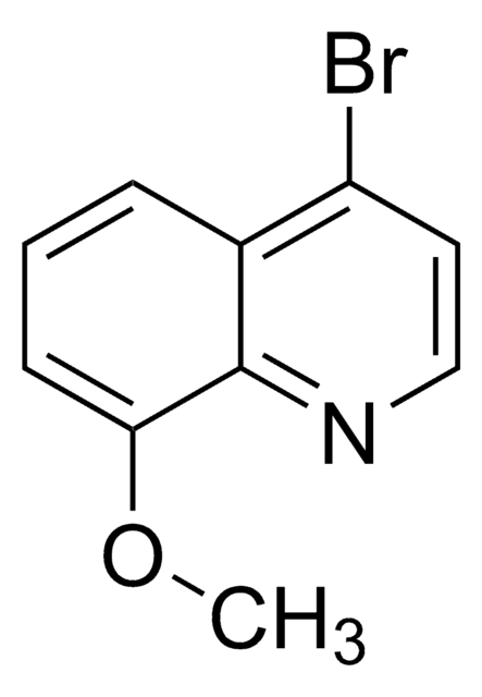 4-Bromo-8-methoxyquinoline structure, CAS 103028-31-5