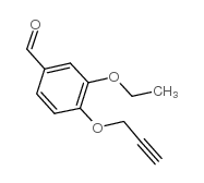 3-Ethoxy-4-prop-2-ynyloxy-benzaldehyde structure, CAS 428847-37-4