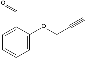 2-(2-Propynyloxy)benzenecarbaldehyde structure, CAS 29978-83-4