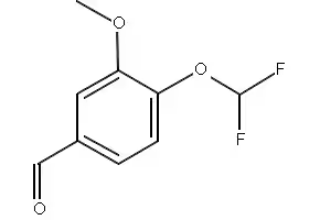 4-Difluoromethoxy-3-methoxy-benzaldehyde structure, CAS 162401-70-9