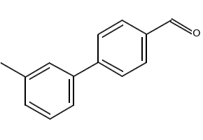4-(3-Methylphenyl)benzaldehyde structure, CAS 400744-83-4