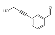 3-(3-Hydroxy-prop-1-ynyl)-benzaldehyde structure, CAS 170859-74-2