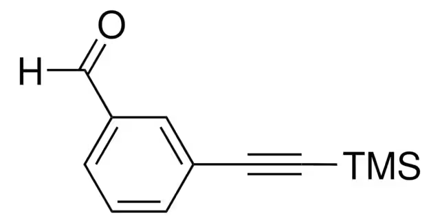 3-(Trimethylsilyl)ethynylbenzaldehyde structure, CAS 77123-55-8