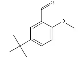 5-(Tert-Butyl)-2-methoxybenzenecarbaldehyde structure, CAS 85943-26-6