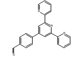 4-(2,2':6',2"-Terpyridin-4'-yl)benzaldehyde structure, CAS 138253-30-2