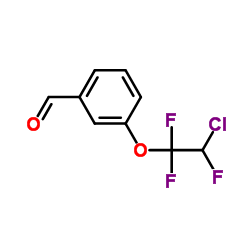 3-(2-Chloro-1,1,2-trifluoroethoxy)benzaldehyde structure, CAS 2003-15-8