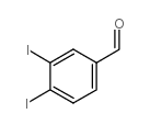 3,4-Diiodobenzaldehyde structure, CAS 477534-94-4