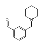 3-(Piperidinomethyl)benzaldehyde structure, CAS 471930-01-5