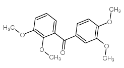 2,3,3',4'-Tetramethoxybenzophenone structure, CAS 50625-53-1