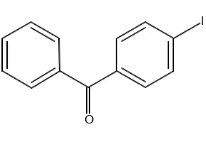 4-Iodobenzophenone structure, CAS 6136-66-9
