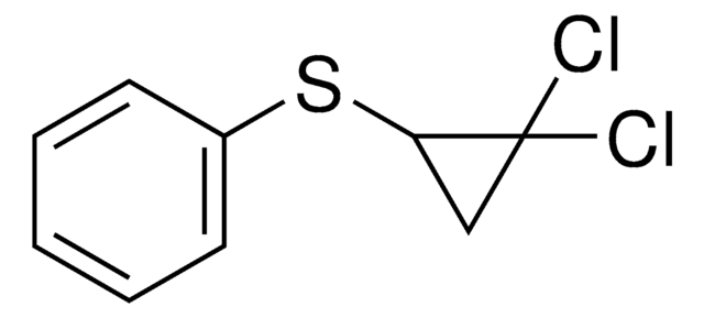 2,2-Dichlorocyclopropylphenylsulfide structure, CAS 63289-85-0