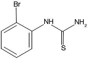 1-(2-Bromophenyl)-2-thiourea structure, CAS 5391-30-0