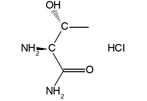 L-ThreonineamideHCl structure, CAS 33209-01-7