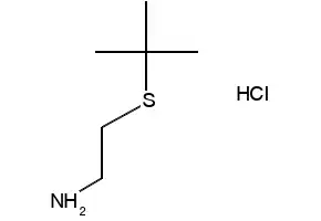 2-(tert-Butylthio)ethylaminehydrochloride structure, CAS 60116-77-0