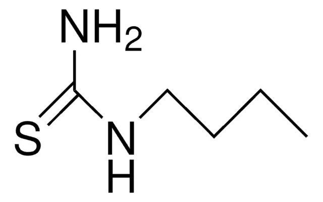 1-Butyl-2-thiourea structure, CAS 1516-32-1