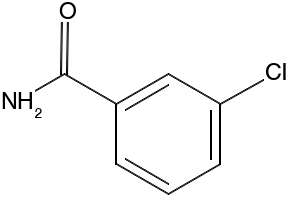 3-Chlorobenzamide structure, CAS 618-48-4