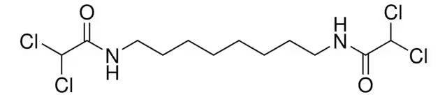 N,N'-Octamethylenebis(Dichloroacetamide) structure, CAS 1477-57-2