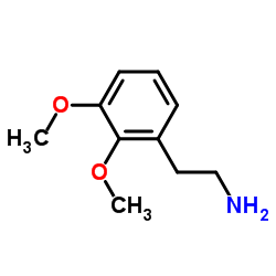 2,3-Dimethoxyphenethylamine structure, CAS 3213-29-4