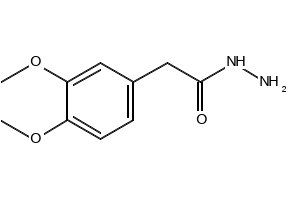 3,4-Dimethoxyphenylaceticacidhydrazide structure, CAS 60075-23-2