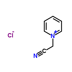N-(Cyanomethyl)pyridiniumchloride structure, CAS 17281-59-3