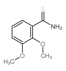 2,3-Dimethoxythiobenzamide structure, CAS 145736-64-7