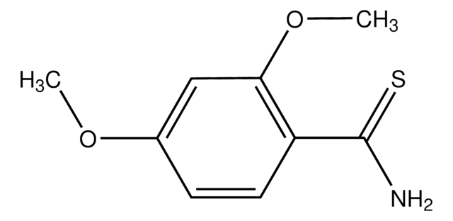 2,4-Dimethoxythiobenzamide structure, CAS 23822-07-3