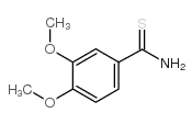 3,4-Dimethoxythiobenzamide structure, CAS 58952-14-0