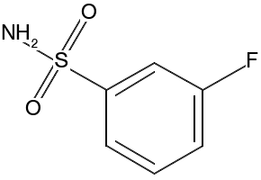 3-Fluorobenzenesulfonamide structure, CAS 1524-40-9