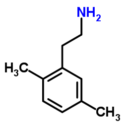 2,5-Dimethylphenethylamine structure, CAS 23068-44-2