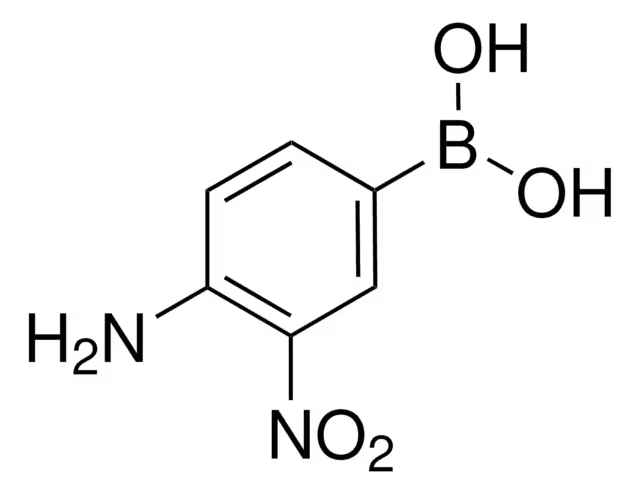 4-Amino-3-nitrophenylboronicacid structure, CAS 89466-07-9