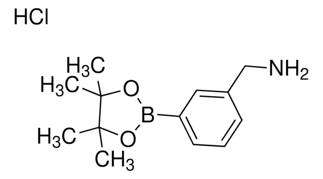 3-AminomethylphenylboronicacidpinacolesterHCl structure, CAS 380430-65-9