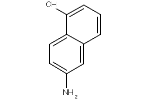 6-Amino-1-naphthol structure, CAS 23894-12-4