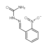 2-Nitrobenzaldehydesemicarbazone structure, CAS 16004-43-6