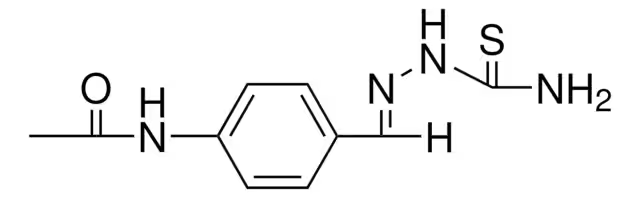 4'-Formylacetanilidthiosemicarbazon structure, CAS 104-06-3