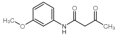 3-Methoxyacetoacetanilide structure, CAS 25233-47-0