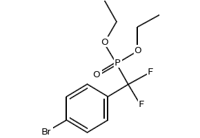 Diethyl(4-nitrobenzyl)phosphonate structure, CAS 2609-49-6
