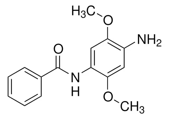 4-Benzamido-2,5-dimethoxyaniline structure, CAS 6268-05-9