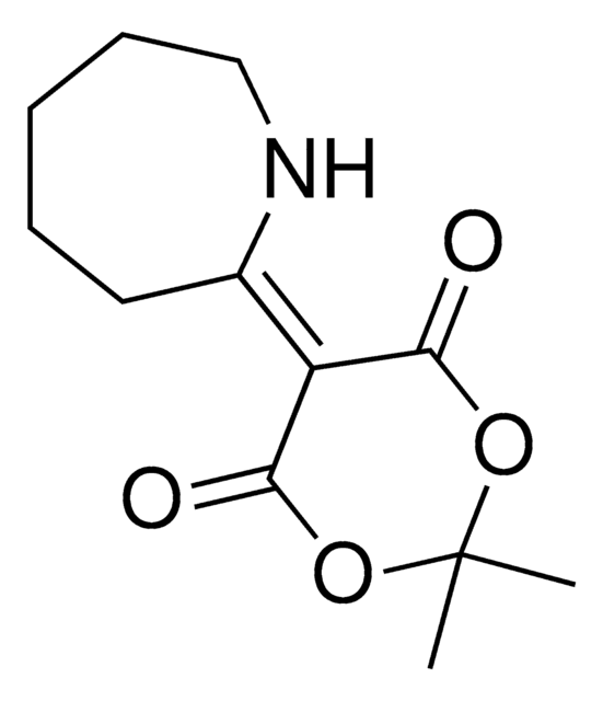 Isopropylidenehexahydroazepin-2-ylidenemalonate structure, CAS 70912-54-8
