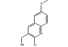 2-Chloro-6-methoxyquinoline-3-methanol structure, CAS 92172-83-3