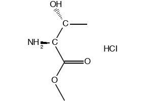 DL-Threoninemethylesterhydrochloride structure, CAS 62076-66-8