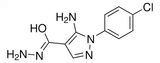 1-(4-Chlorophenyl)-5-propyl-1H-pyrazole-4-carboxylicacid structure, CAS 175137-17-4