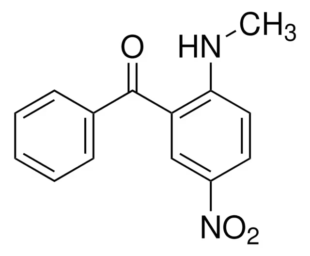 2-Methylamino-5-nitrobenzophenone structure, CAS 4958-56-9