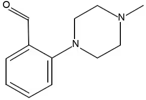 2-(4-Methylpiperazino)benzaldehyde structure, CAS 85803-62-9